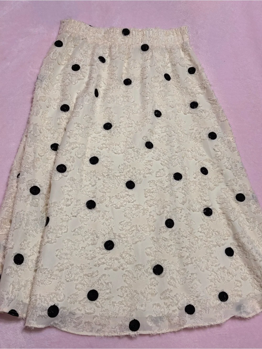 Eri + Ali Anthropology Andrea Textured Midi Skirt NWT